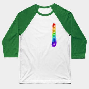 Seattle - LGBT Baseball T-Shirt